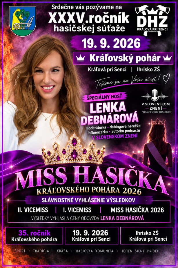Hasičská sútaž miss hasička